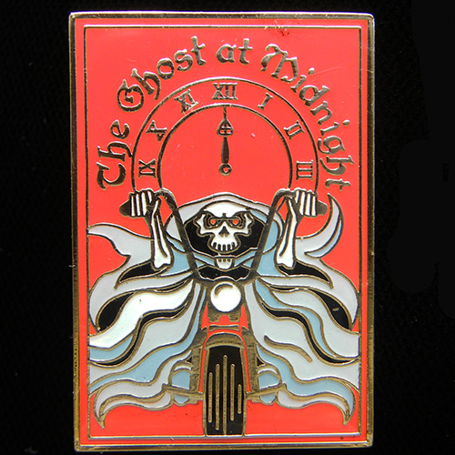 Ghost at Midnight Rally pin badge