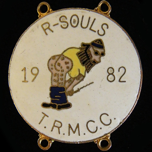 Memorial Rally pin badge