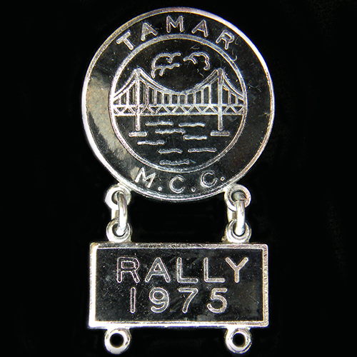 Tamar Rally pin badge
