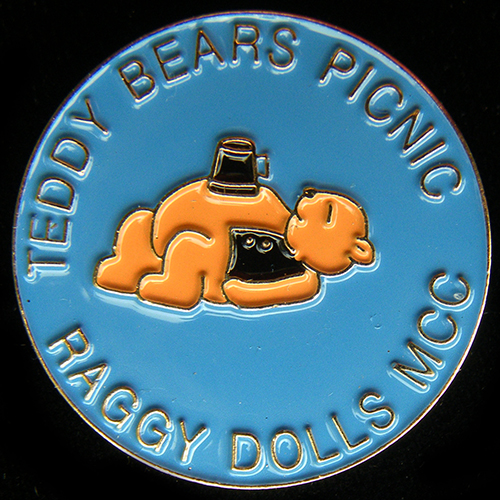 Teddy Bears Picnic pin badge