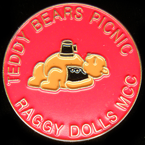 Teddy Bears Picnic pin badge
