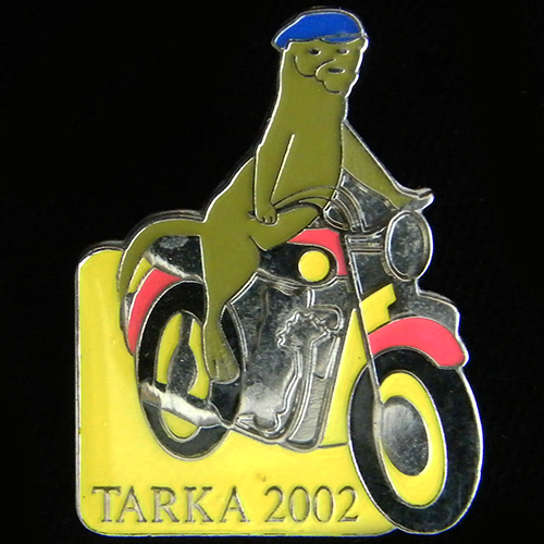 Tarka Rally pin badge
