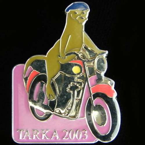 Tarka Rally pin badge