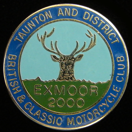 Taunton & District British & Classic Motorcycle Club Lapel Badge