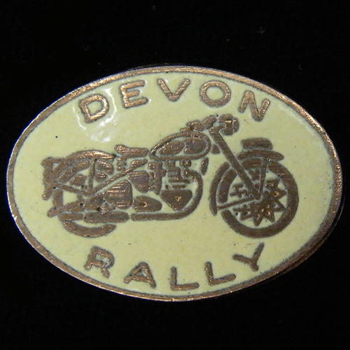 Devon Rally pin badge