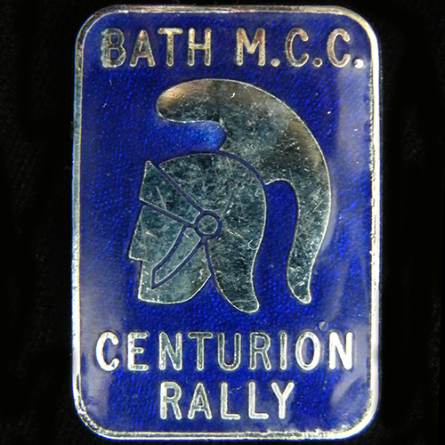 Centurion Rally pin badge