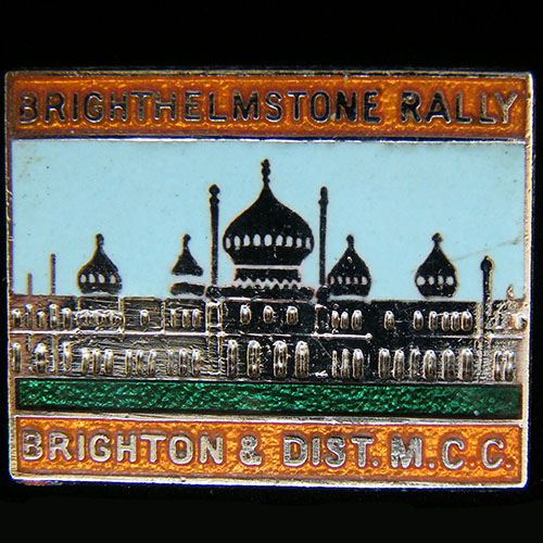 Brighthelmstone Rally pin badge