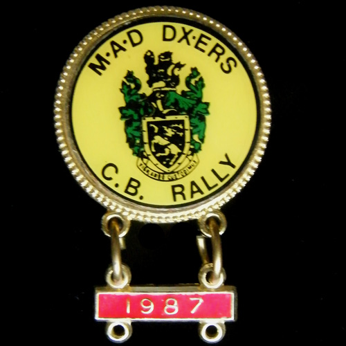 M.A.D DX.ERS pin Badge