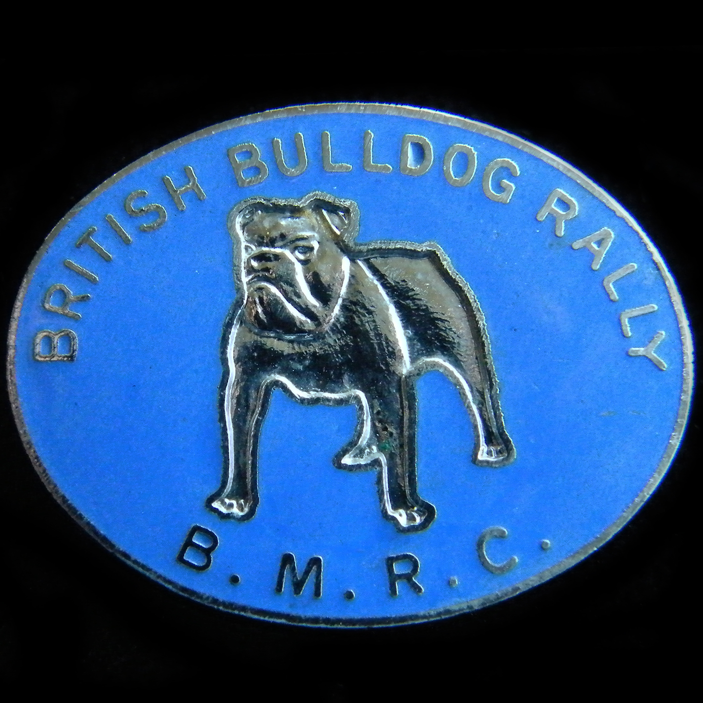 British Bulldog Rally pin badge