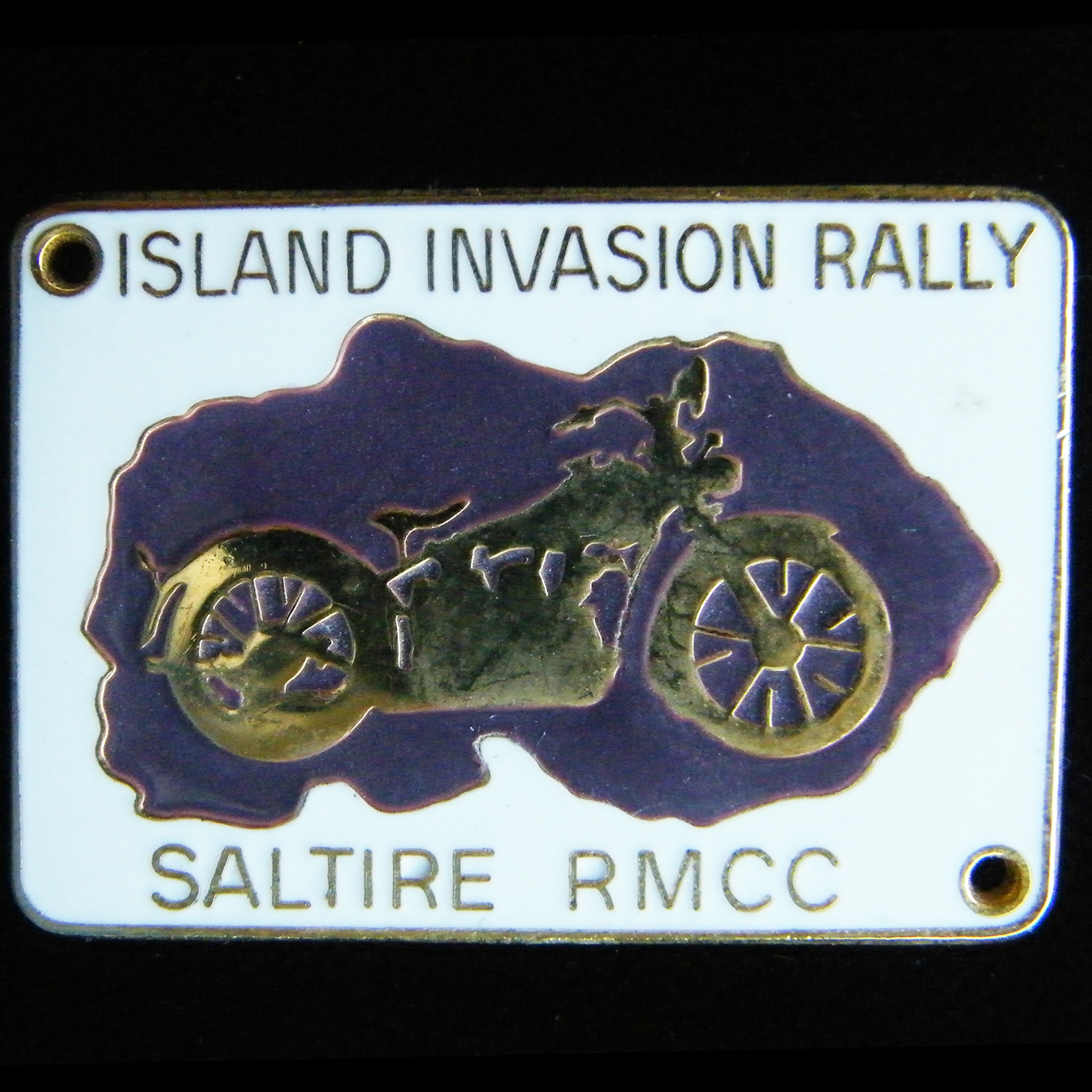 Island Invasion Rally Pin Badge