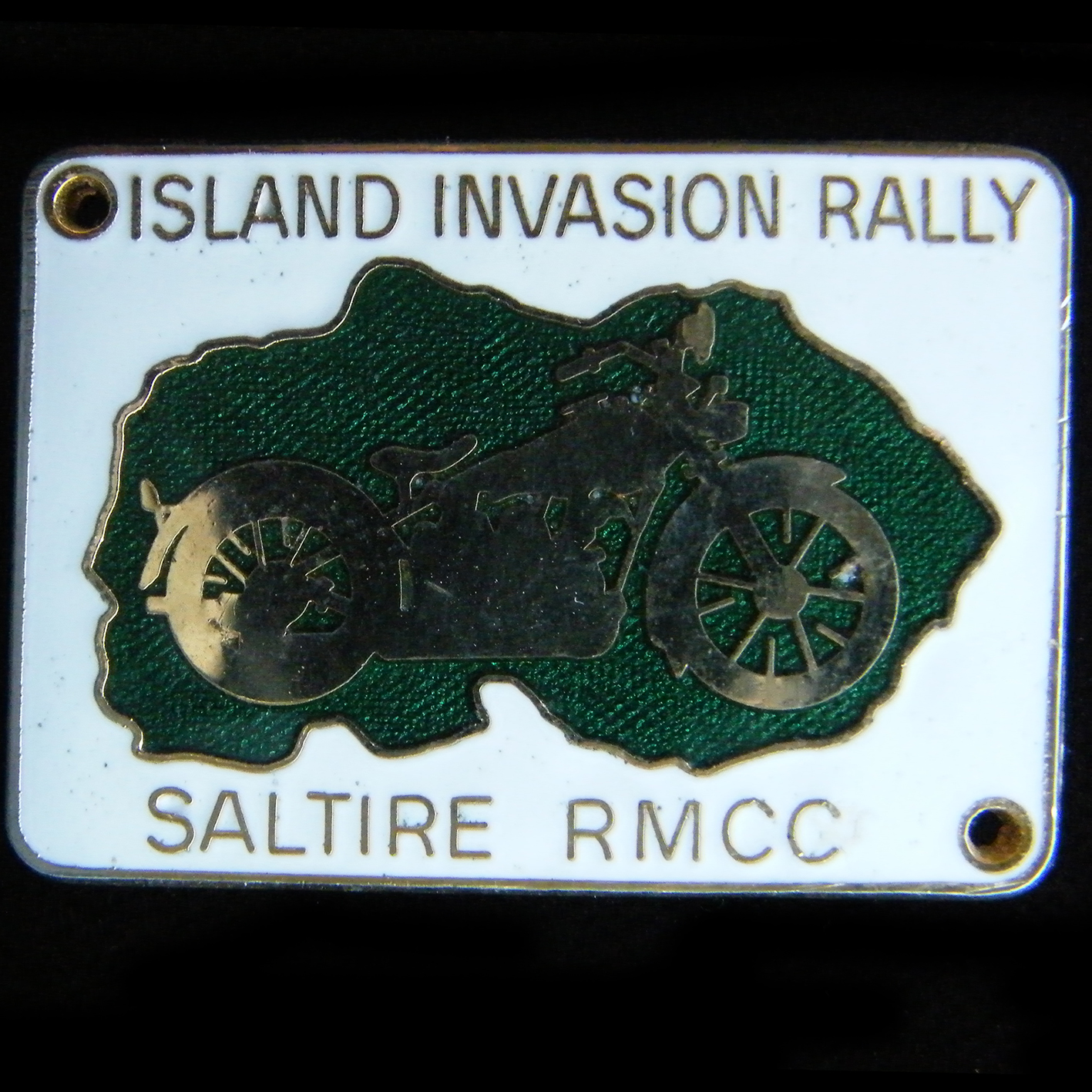Island Invasion Rally Pin Badge