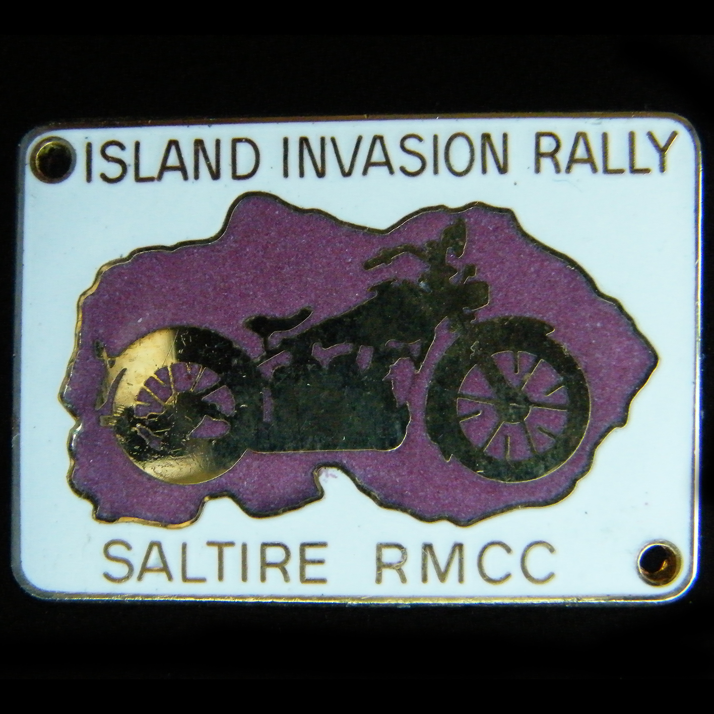 Island Invasion Rally Pin Badge