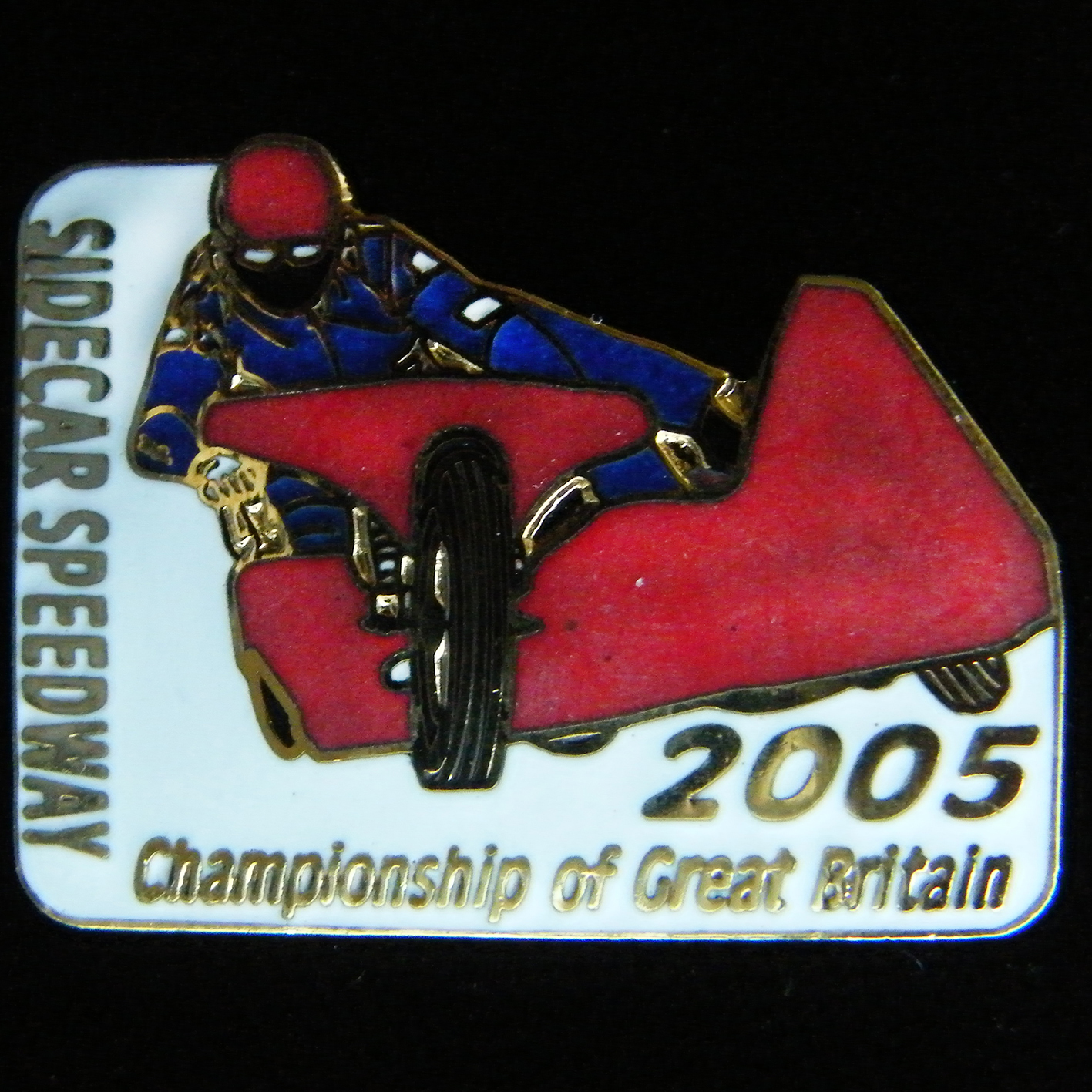 Sidecar Speedway pin badge