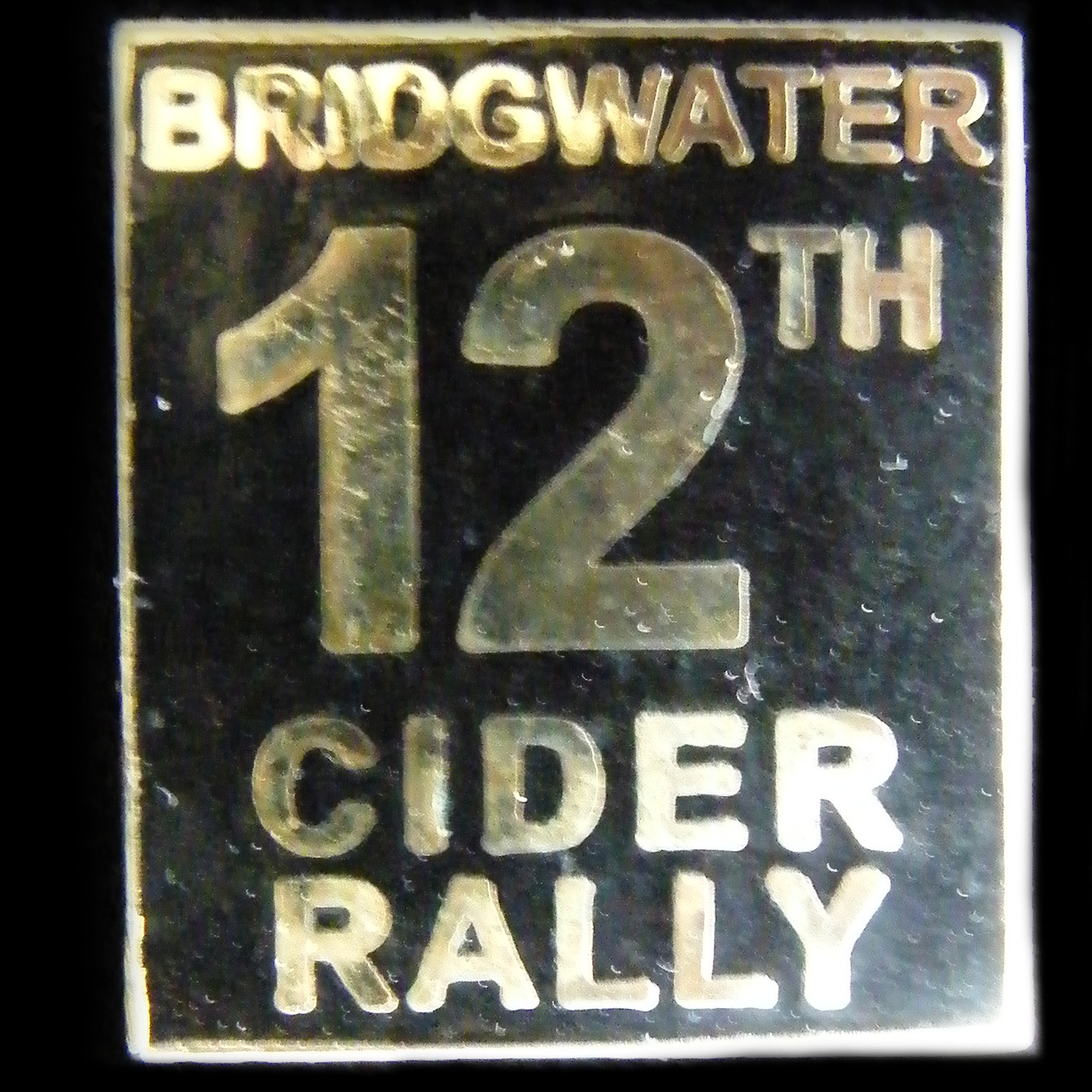 Cider Rally pin badge 