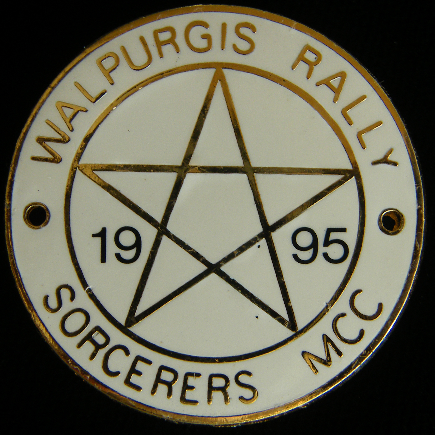 Walpurgis Rally pin badge