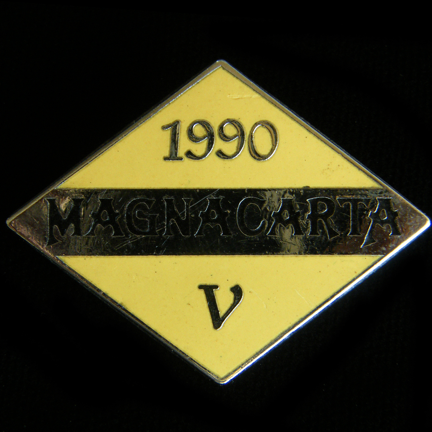 Magna Carta Rally pin badge