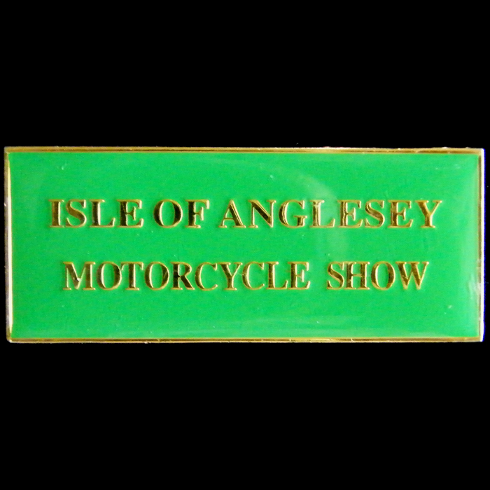 Isle of Anglesey Motorcycle Show Pin badge