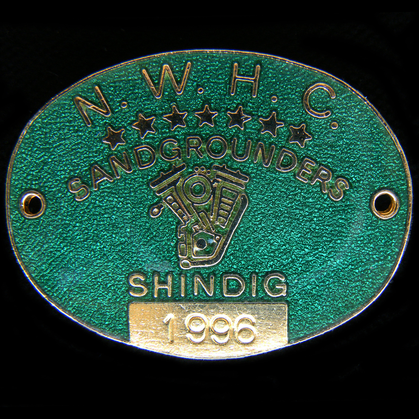 Harley Sandgrounders pin badge