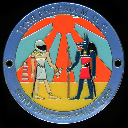 Sand Dancers Rally pin badge