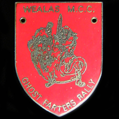 Ghost Farters Rally pin badge