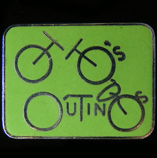 Otto's Outings Rally pin badge