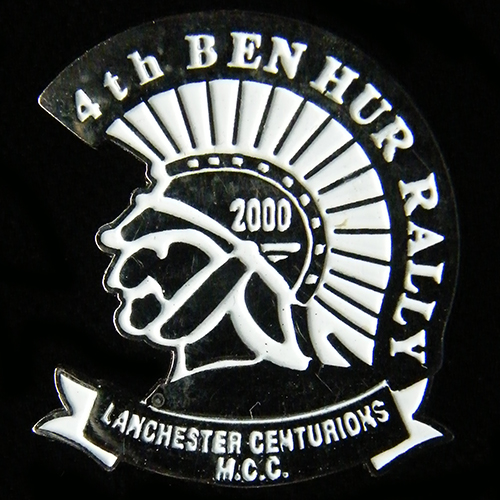 Ben Hur Rally pin badge