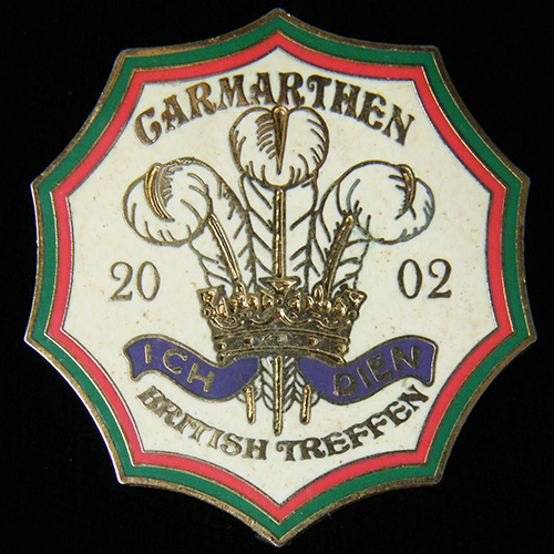 British Treffen Rally pin badge