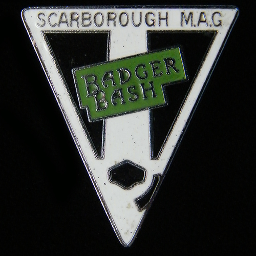 Badger Bash lapel badge