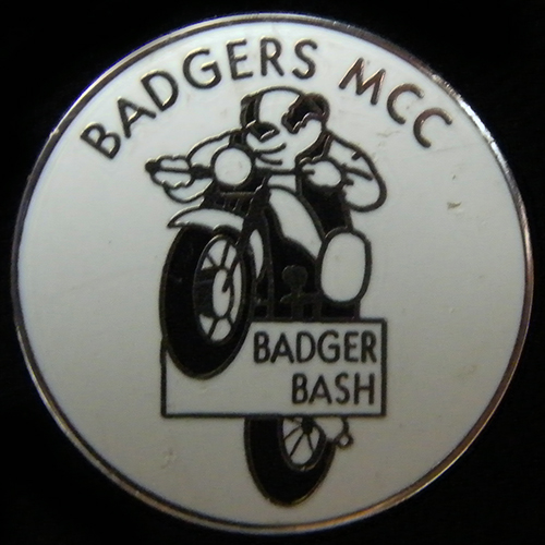 Badger Bash lapel badge