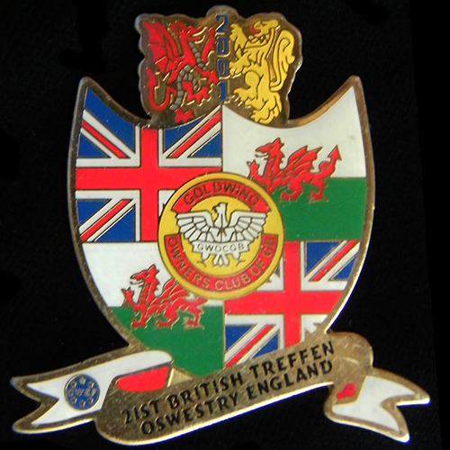 British Treffen Rally pin badge