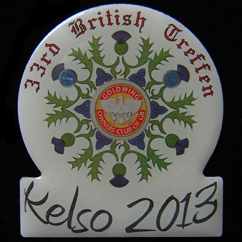 British Treffen Rally pin badge