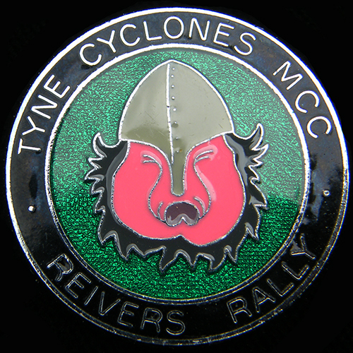 Reivers Rally pin badge
