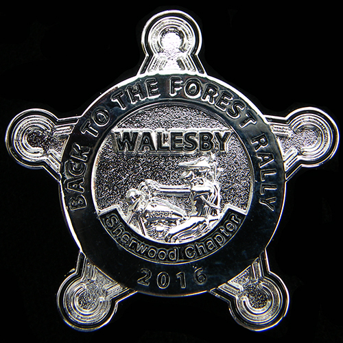 Harley Back to the Forest Rally pin badge