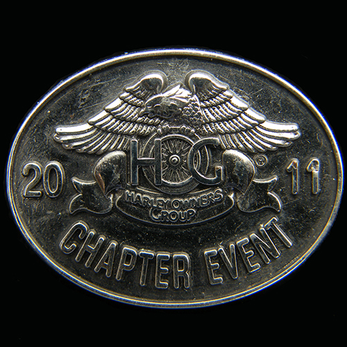 Harley Owners Group Chapter Event pin badge