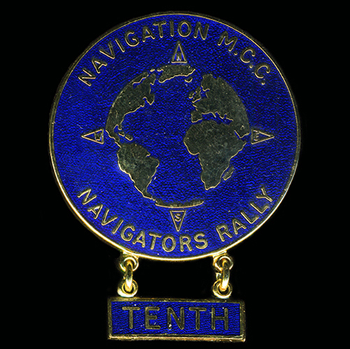 Navigators Rally pin badge