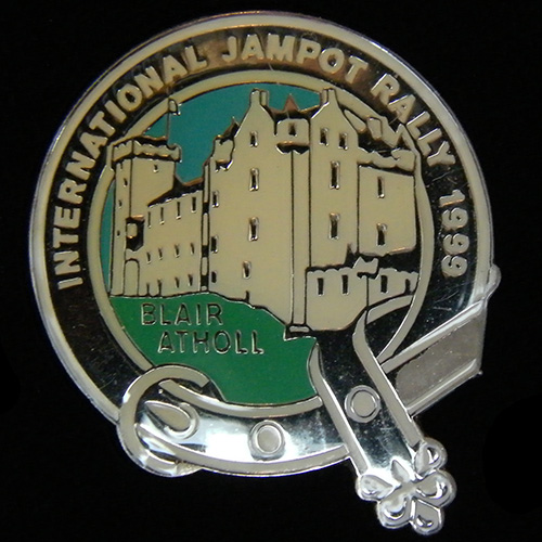 AJS Matchless Jampot Rally pin badge