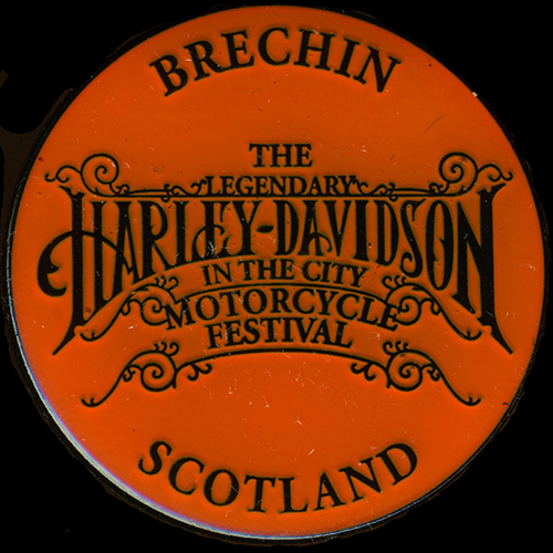 Harley Brechin pin badge