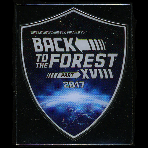 Harley Back to the Forest Rally pin badge