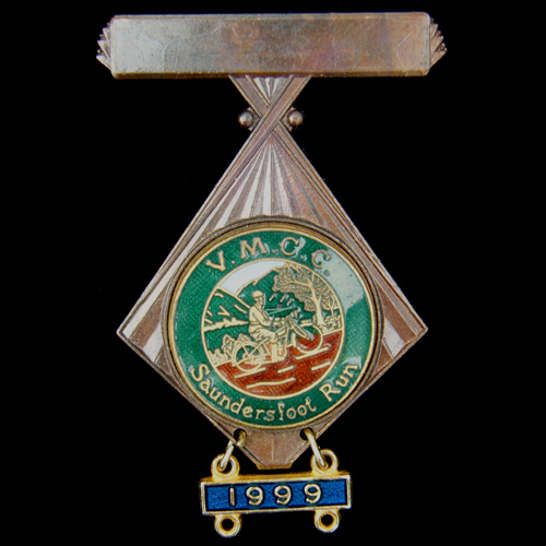 Saundersfoot Rally pin badge