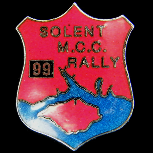 Solent Rally pin badge