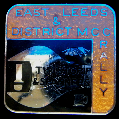 Twistgrip & Spanners Rally Lapel Badge