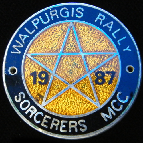 Walpurgis Rally pin badge
