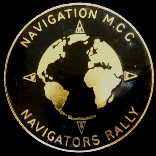 Navigators Rally pin badge
