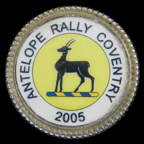 Antelope Rally pin badge