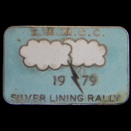Silver Lining Rally pin badge