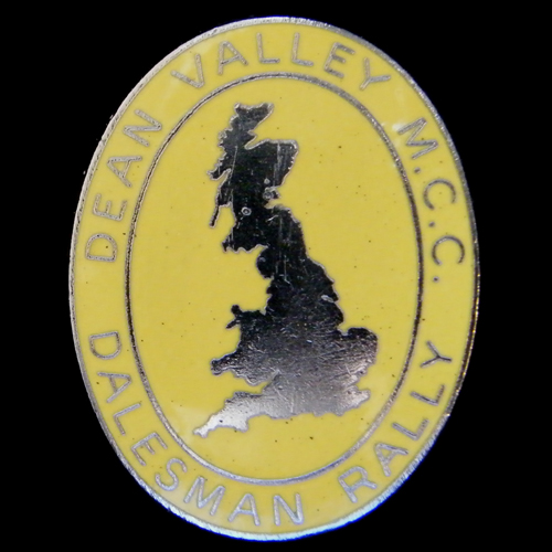 Dalesman Rally pin badge