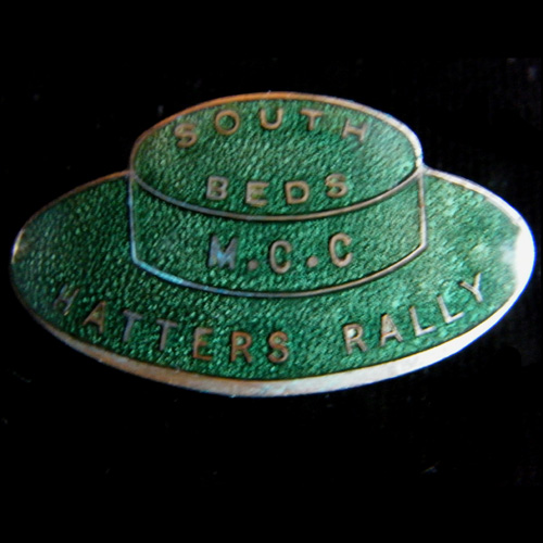 Hatters Rally pin badge