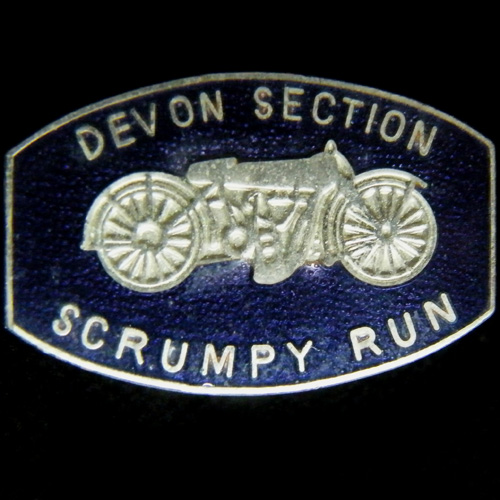 Scrumpy Run pin badge