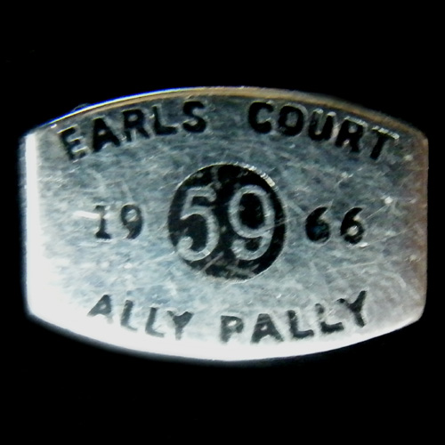 Earls Court Lapel badge
