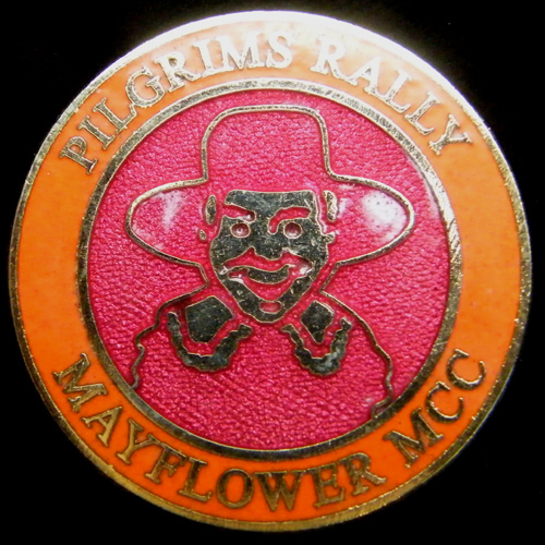 Pilgrims Rally pin badge
